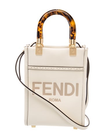Leather Mini Sunshine Shopper Tote