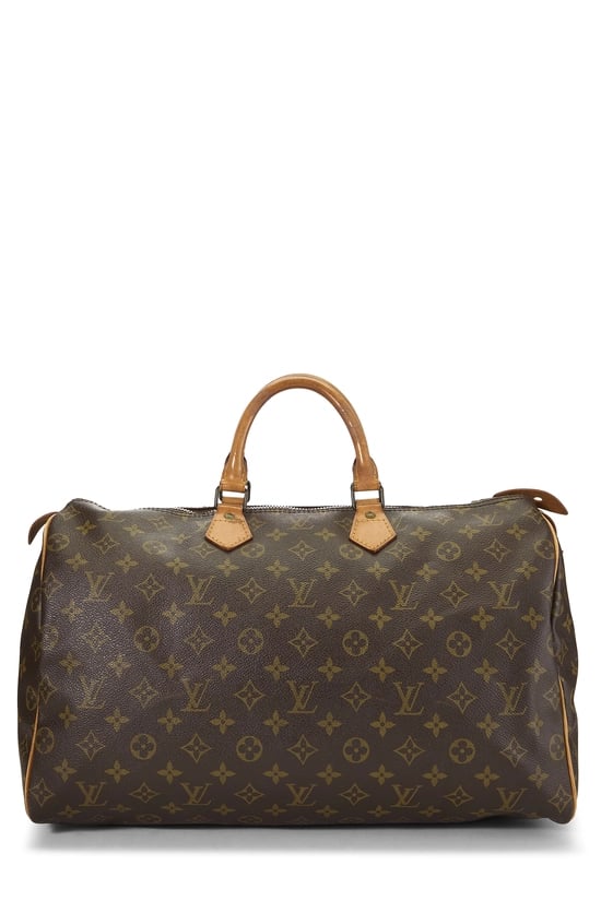 Monogram Canvas Speedy 40