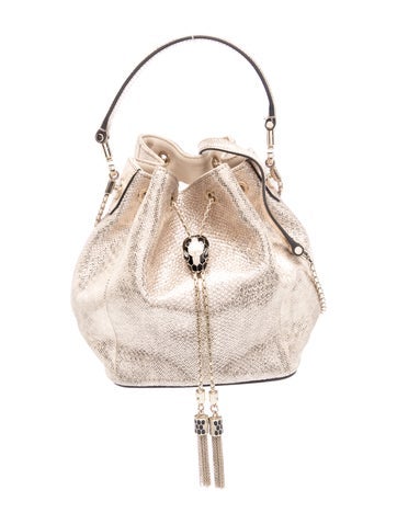 Bvlgari Karung Serpenti Forever Bucket Bag