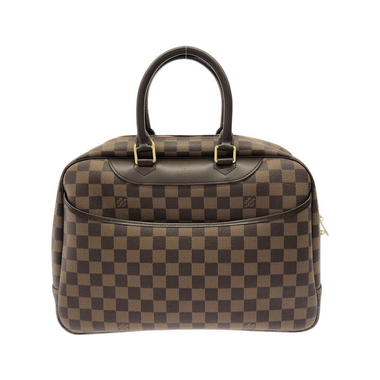Louis Vuitton Damier Bowling Vanity Bag N47272