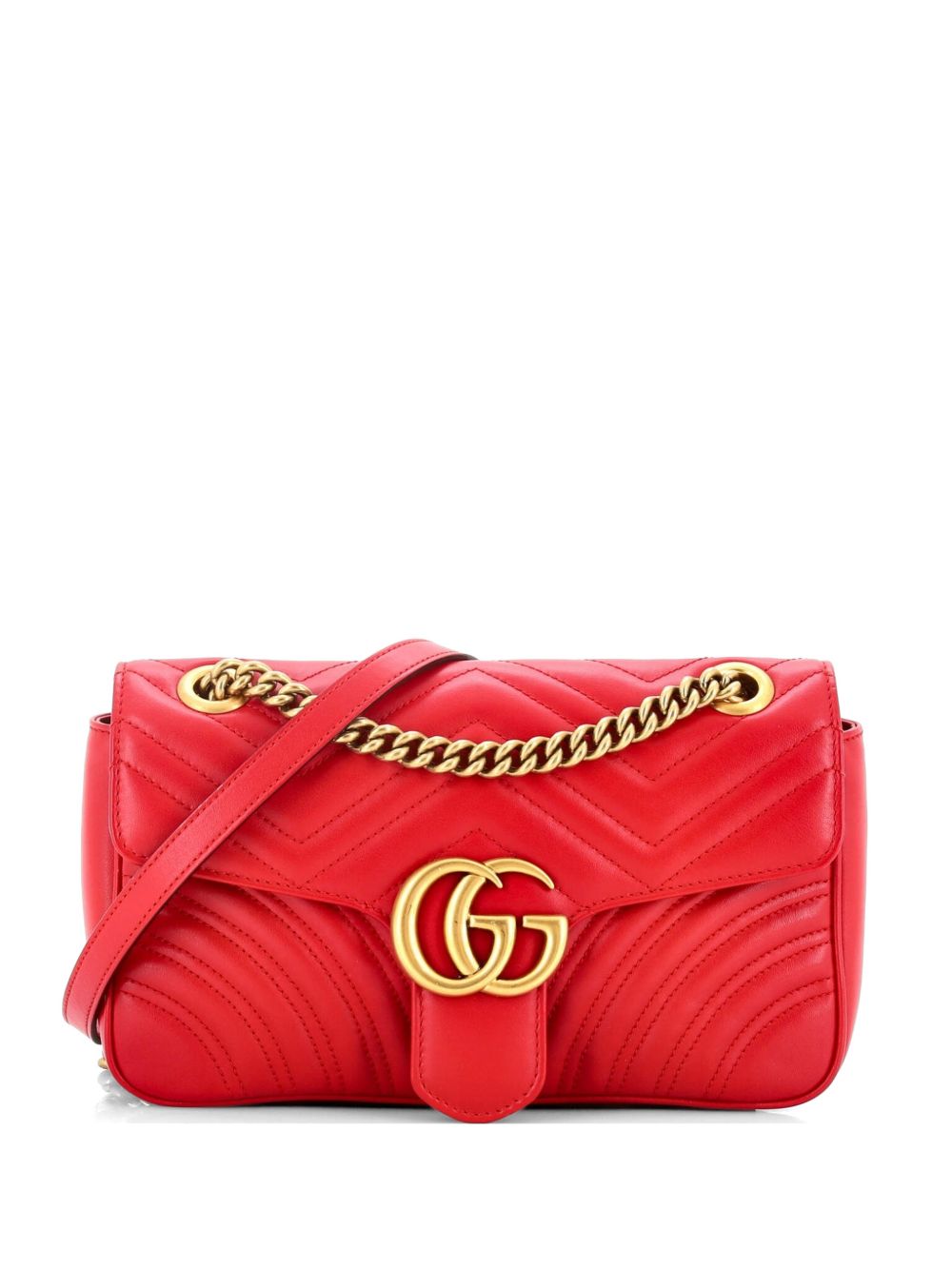 GG Marmont Flap Bag Matelasse Leather Small crossbody bag