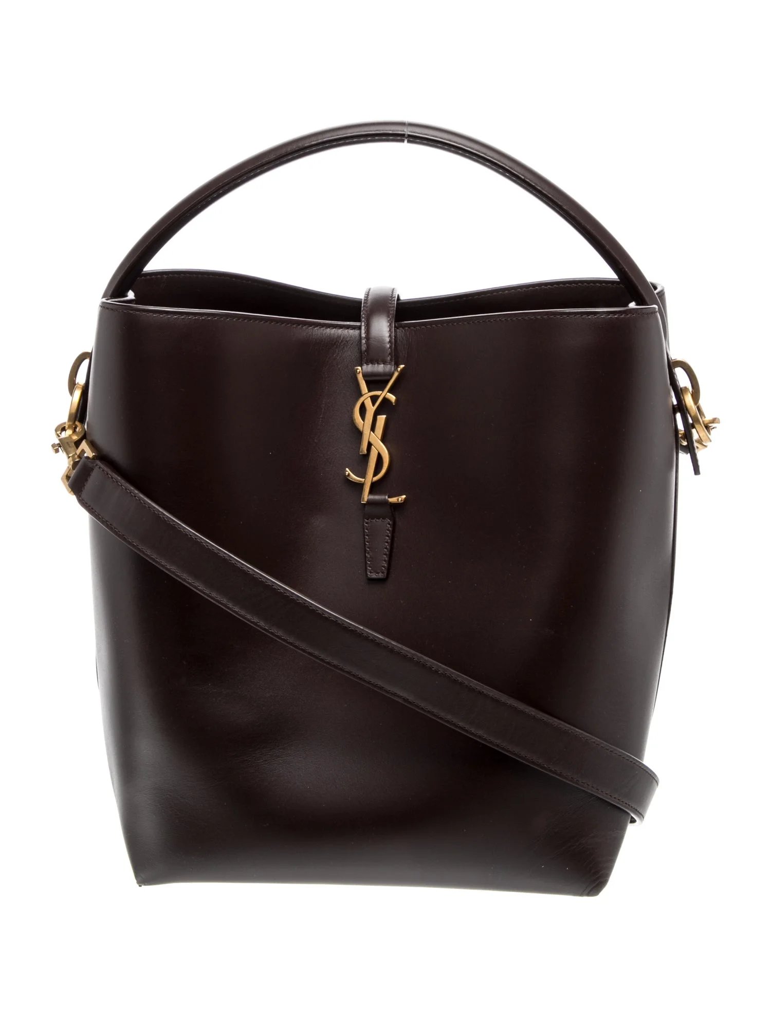 Leather Le 37 Bucket Bag Small