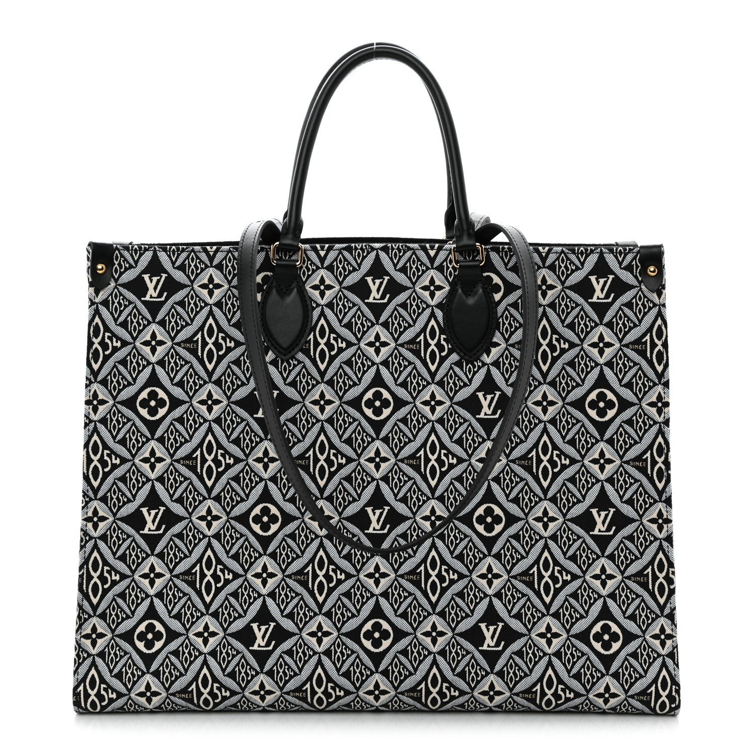 Louis Vuitton Jacquard Since 1854 Onthego GM Grey