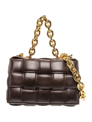 Bottega Veneta Intrecciato Chain Padded Cassette
