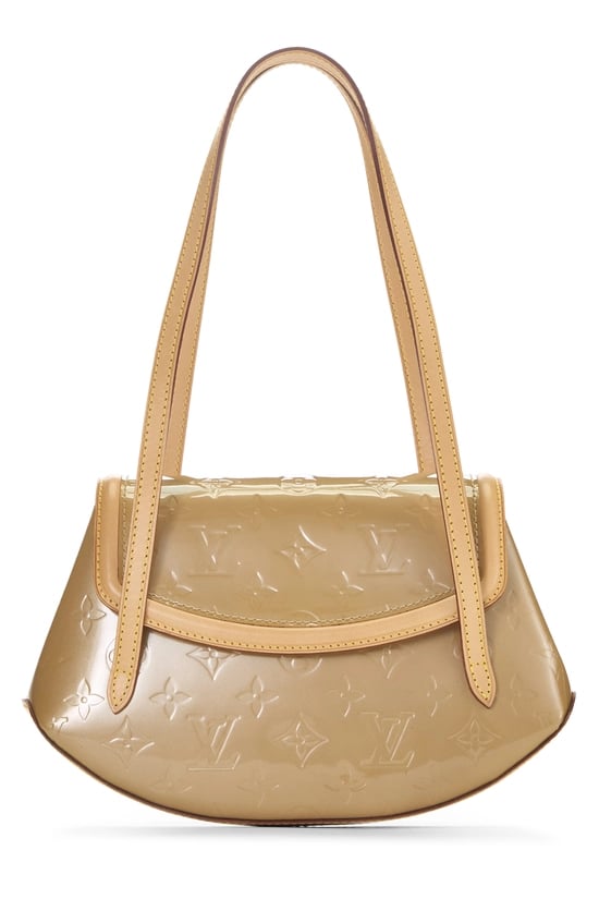 Beige Monogram Vernis Biscayne Bay PM