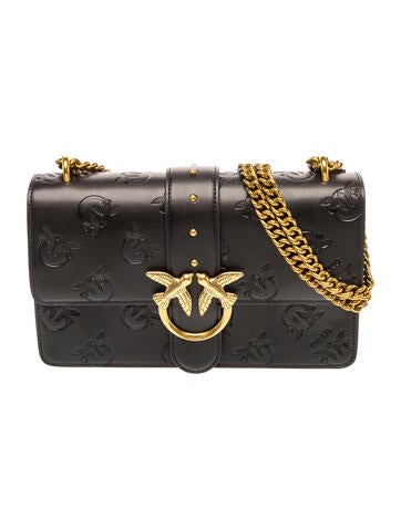 Pinko Leather Shoulder Bag