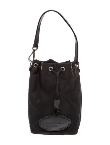 Tessuto Nylon Bucket Bag