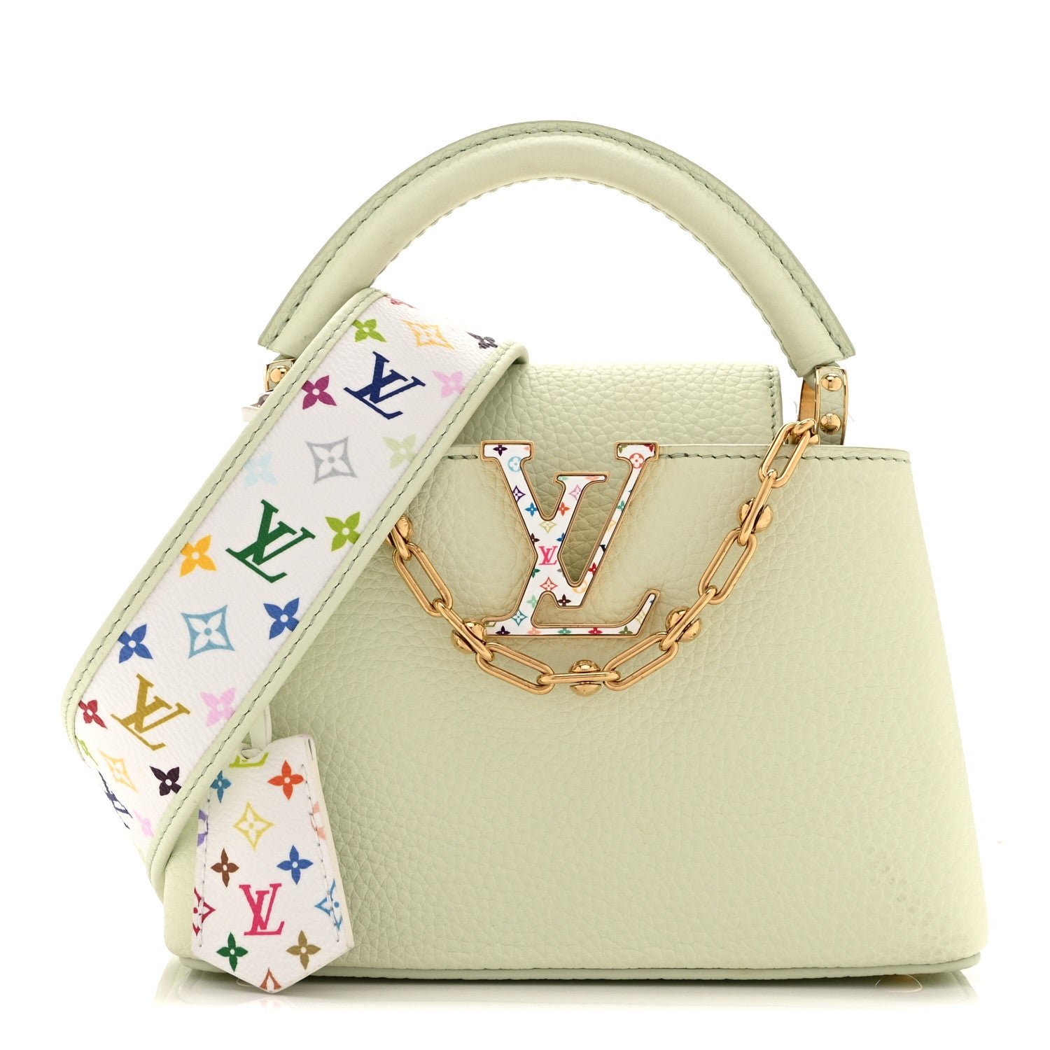 Louis Vuitton LV X TM Taurillon Mini Capucines Green