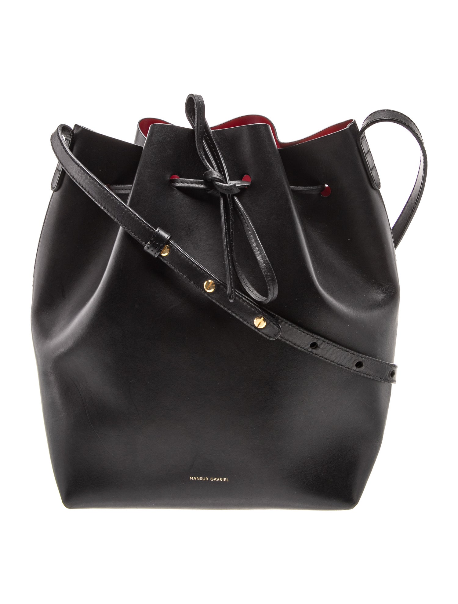 Leather Bucket Bag