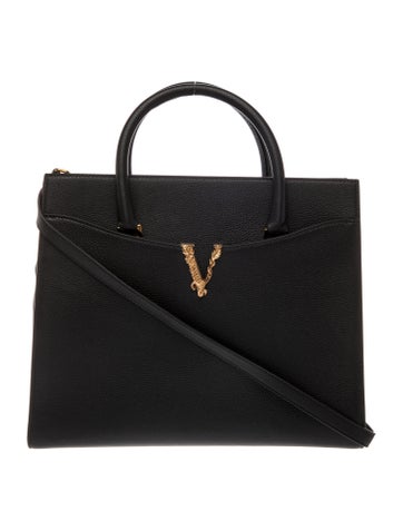 Leather Top Handle Bag