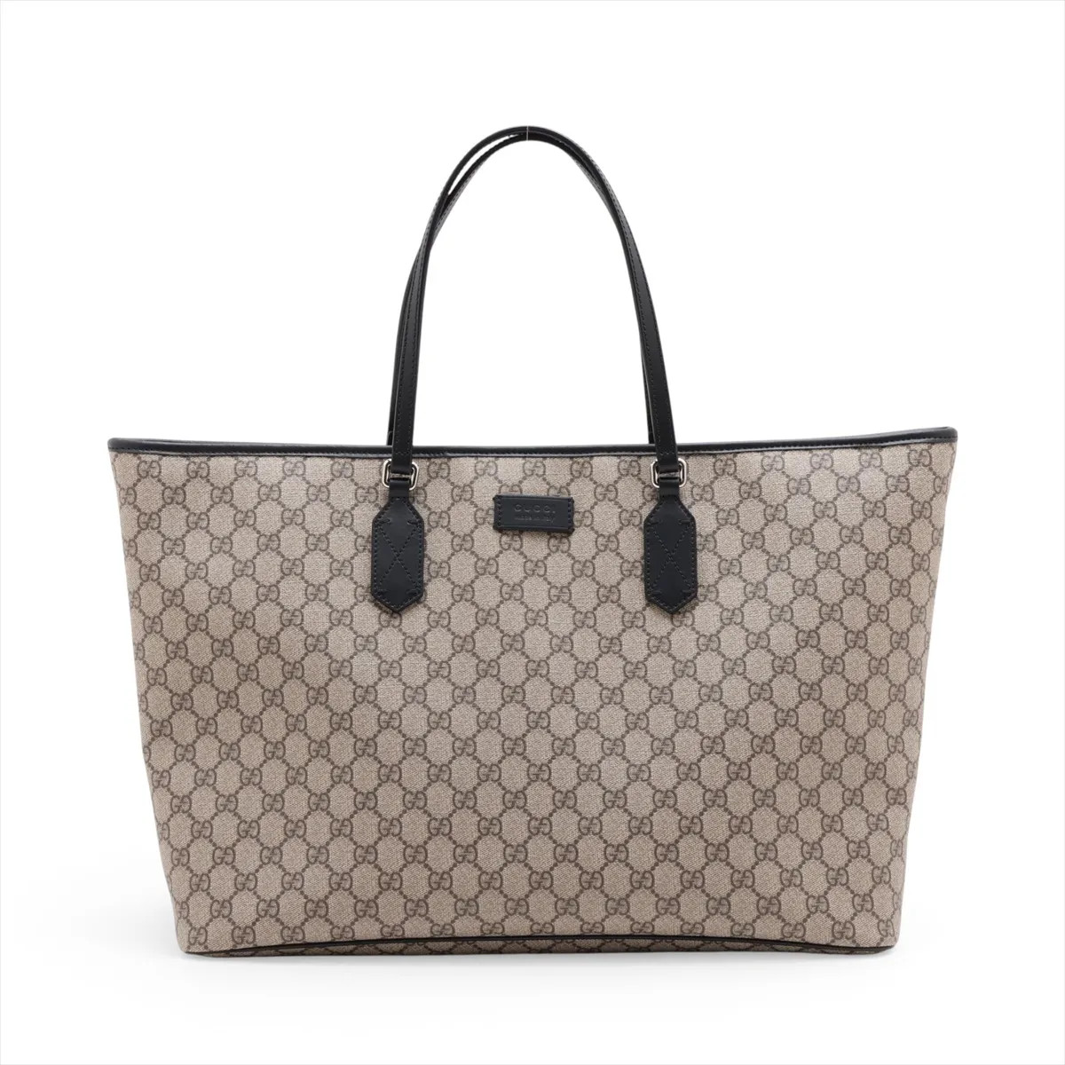Gucci GG Supreme 779864 PVC & leather Tote bag Beige outlets