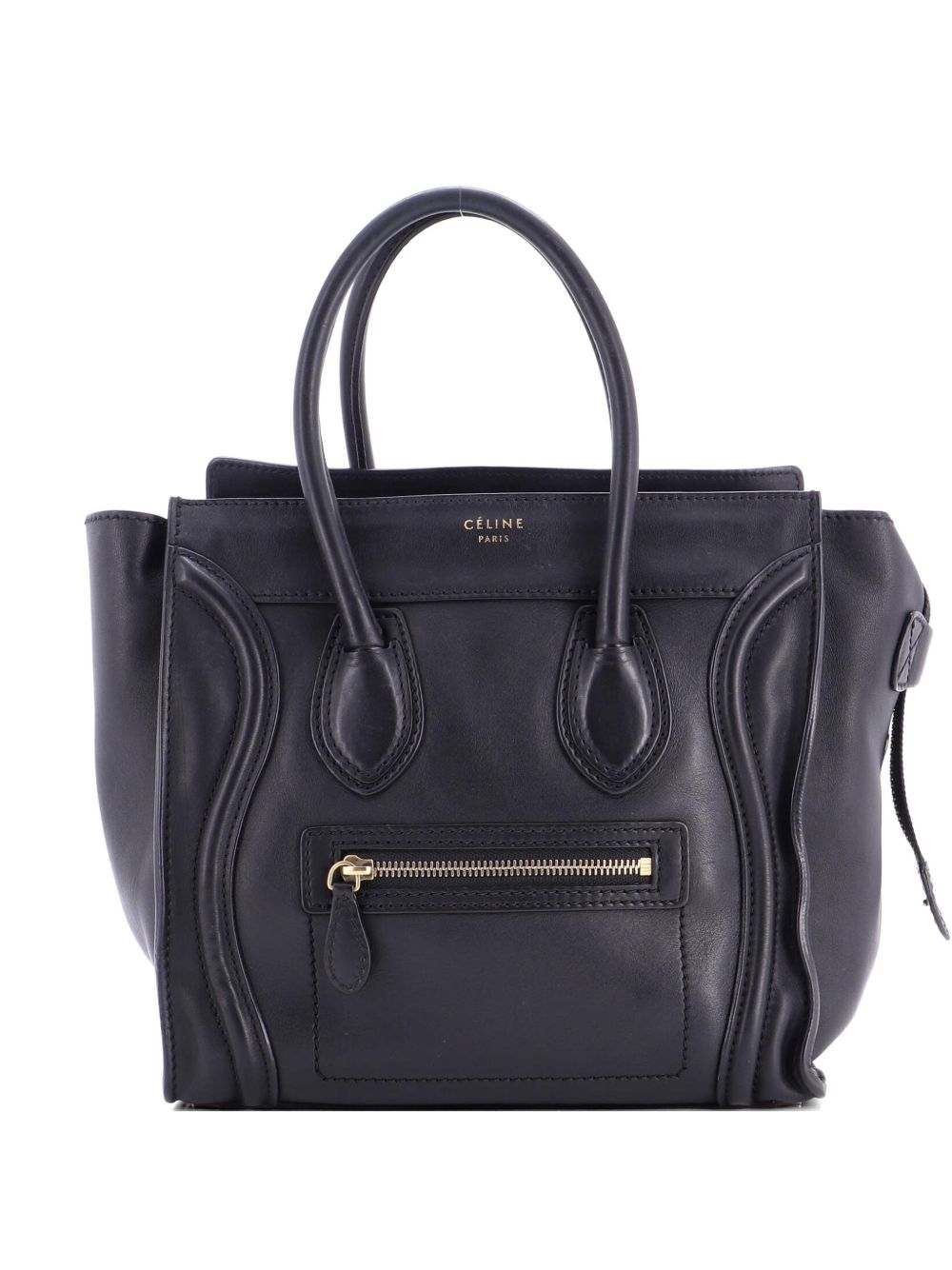 Luggage Bag Smooth Leather Micro tote bag