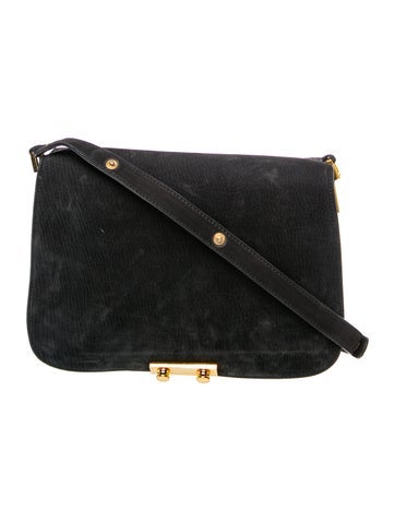 Suede Shoulder Bag