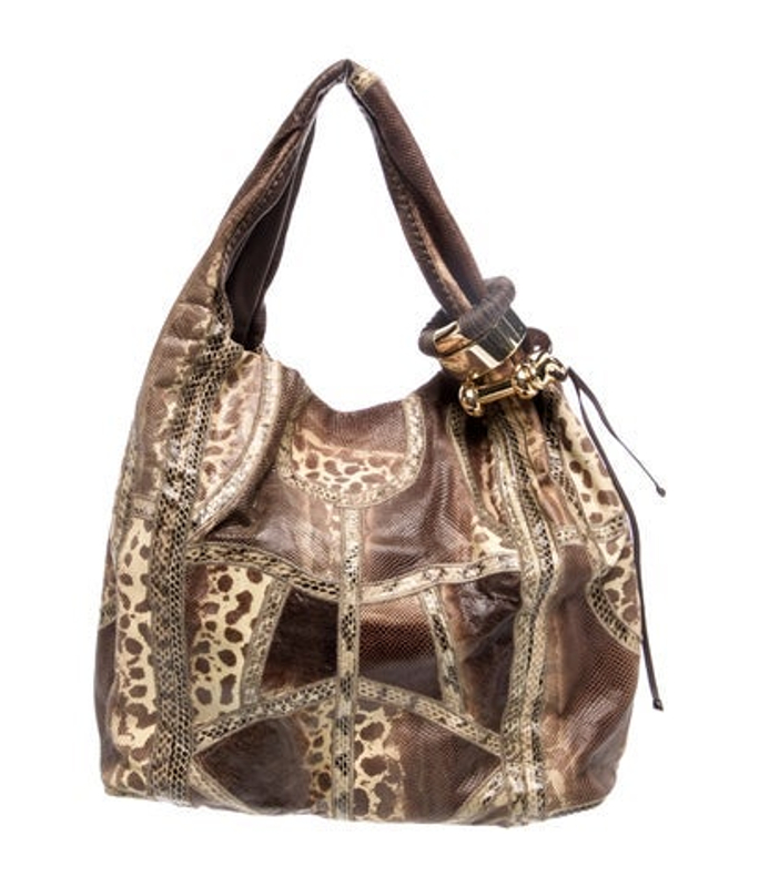 Jimmy Choo Choo Lizard Hobo
