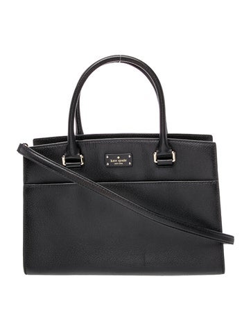 Leather Top Handle Bag