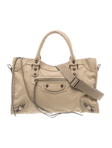 Balenciaga Leather Motocross City Metallic Edge