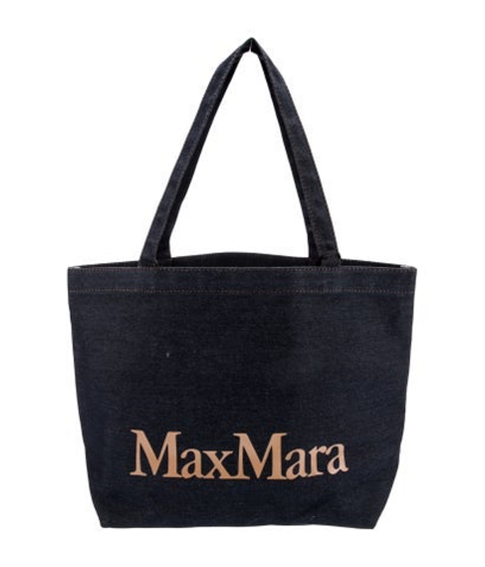 Max Mara Mara Denim Tote W Tags