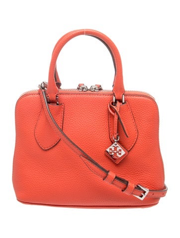 Leather Top Handle Bag