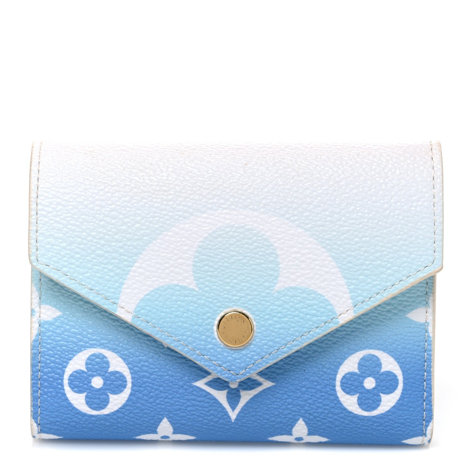 Louis Vuitton Monogram Giant By The Pool Victorine Wallet Blue