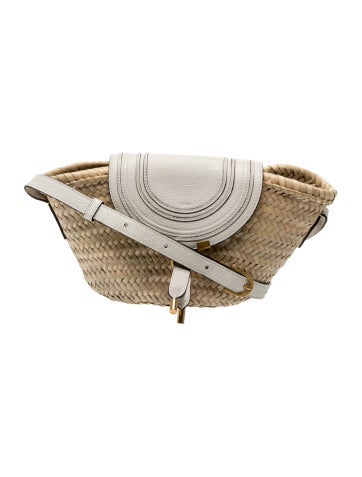 Raffia Crossbody Bag