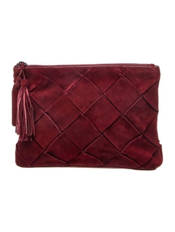 Suede Messenger Bag