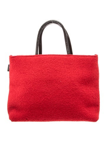 Wool Top Handle Bag