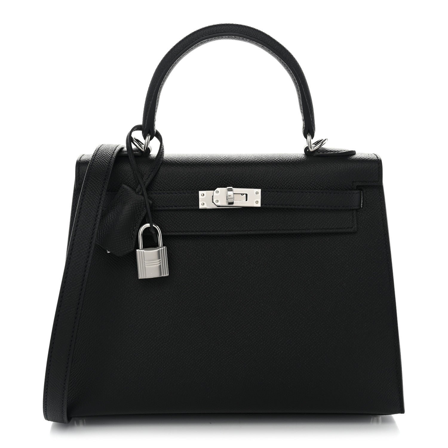 Hermes Epsom Kelly Sellier 25 Black