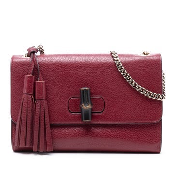 Medium Calfskin Miss Bamboo Crossbody