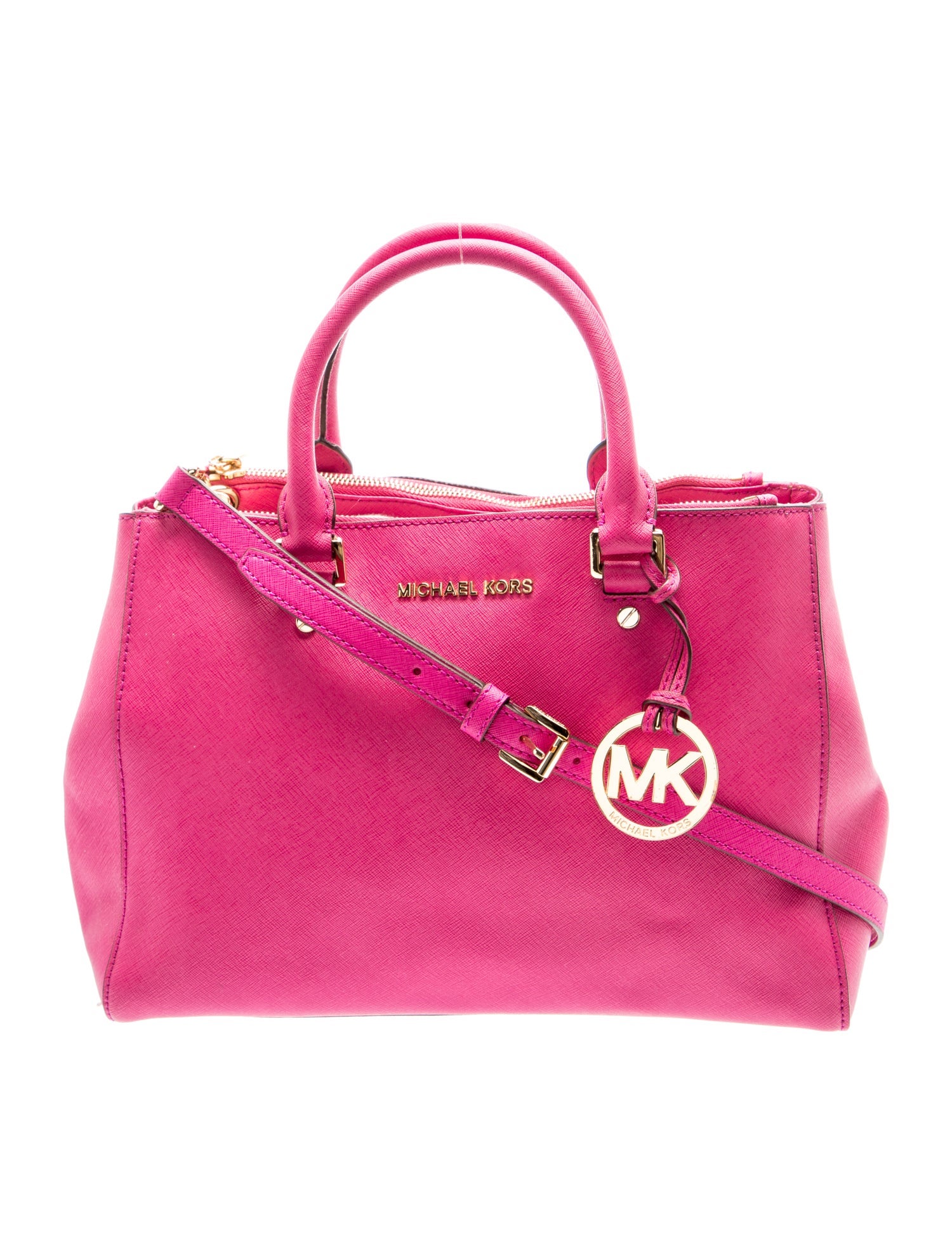 Saffiano Leather Top Handle Bag