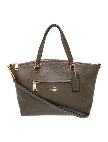 Leather Top Handle Bag