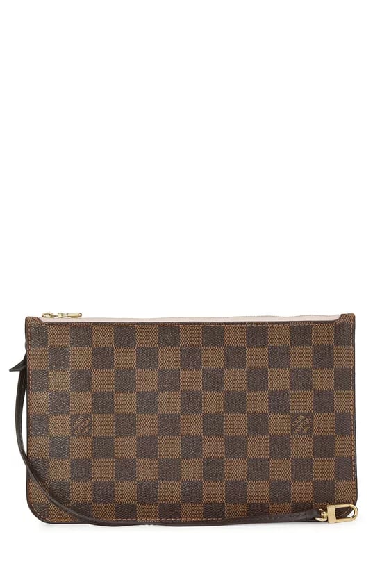 Louis Vuitton Damier Ebene Neverfull Pouch