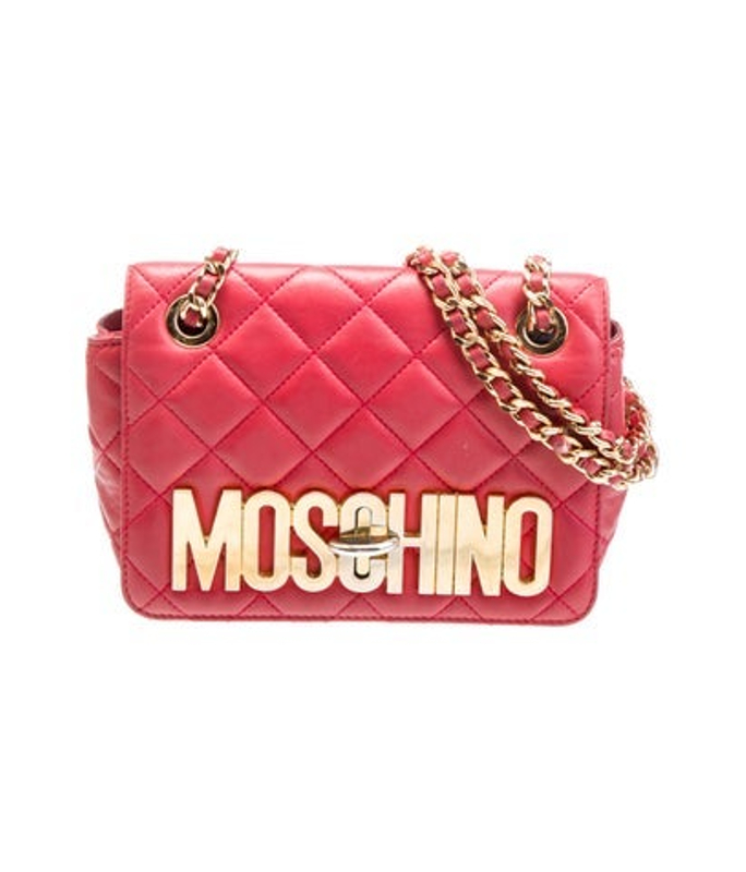 Moschino Leather Shoulder Bag