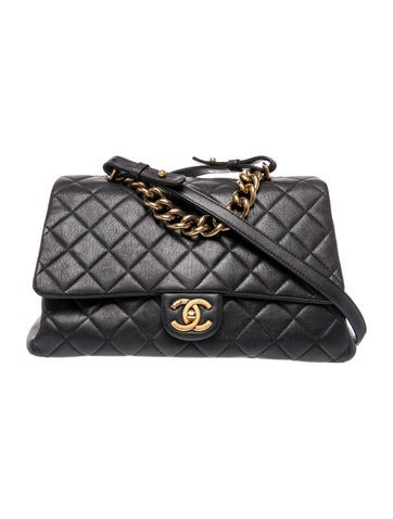 Paris-Rome Trapezio Flap Bag