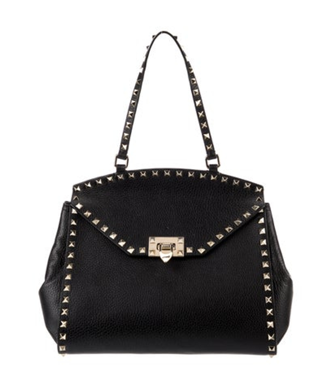 Valentino Rockstud Top Handle Bag