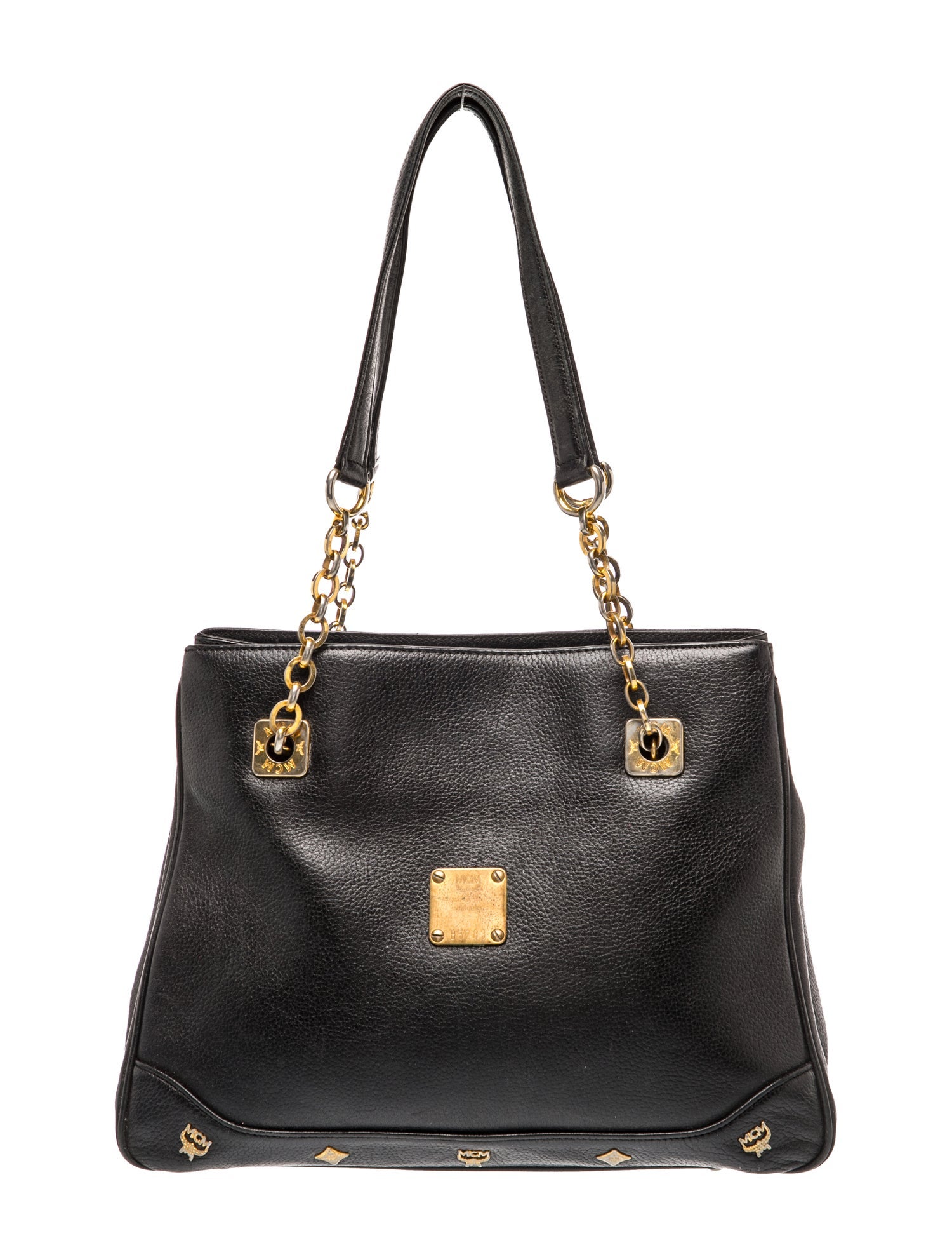 MCM Leather Shoulder Bag