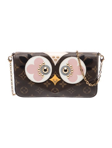 LV Monogram Lovely Birds Pochette Félicie