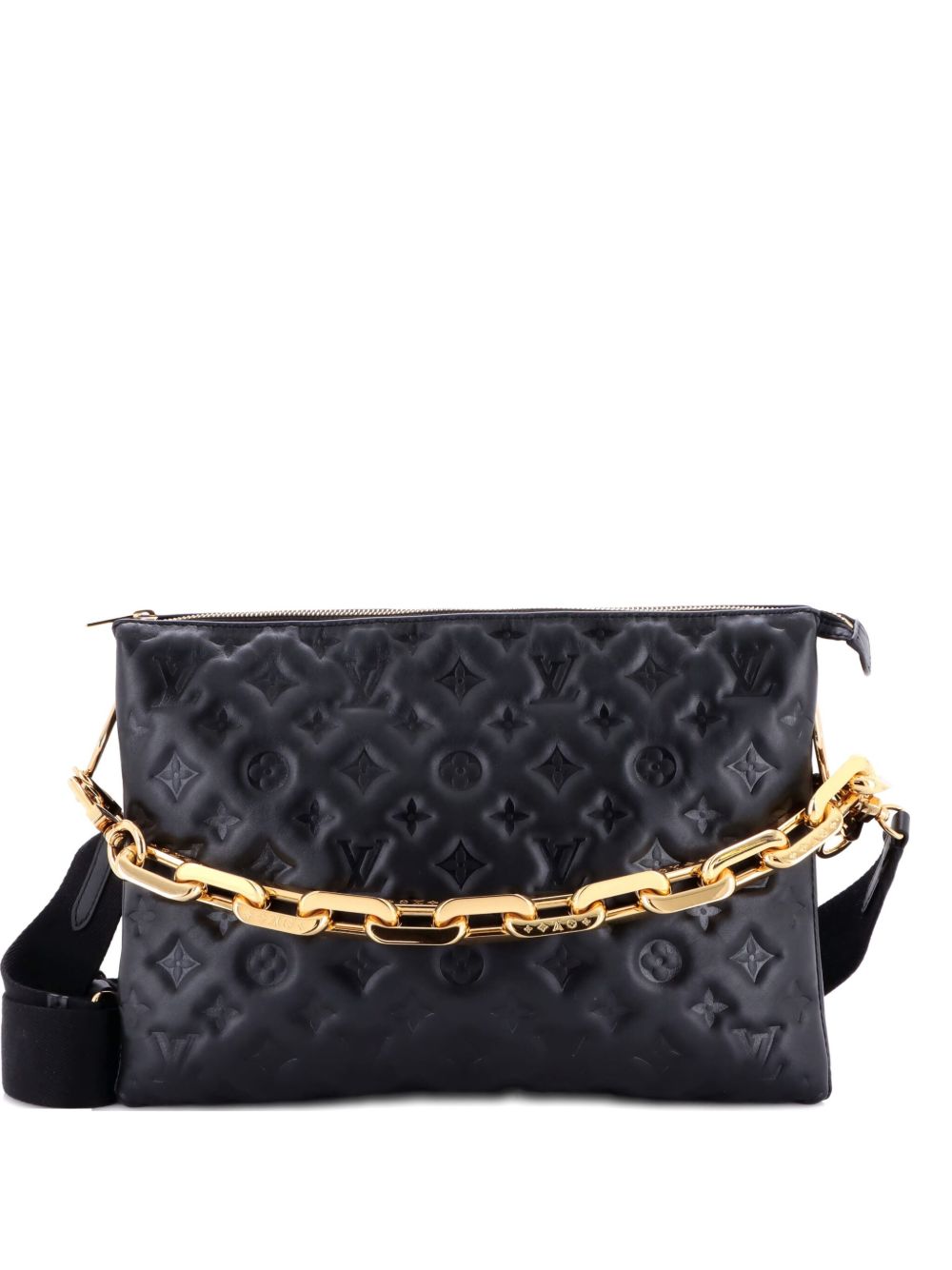 Coussin Bag Monogram Embossed Lambskin MM crossbody bag
