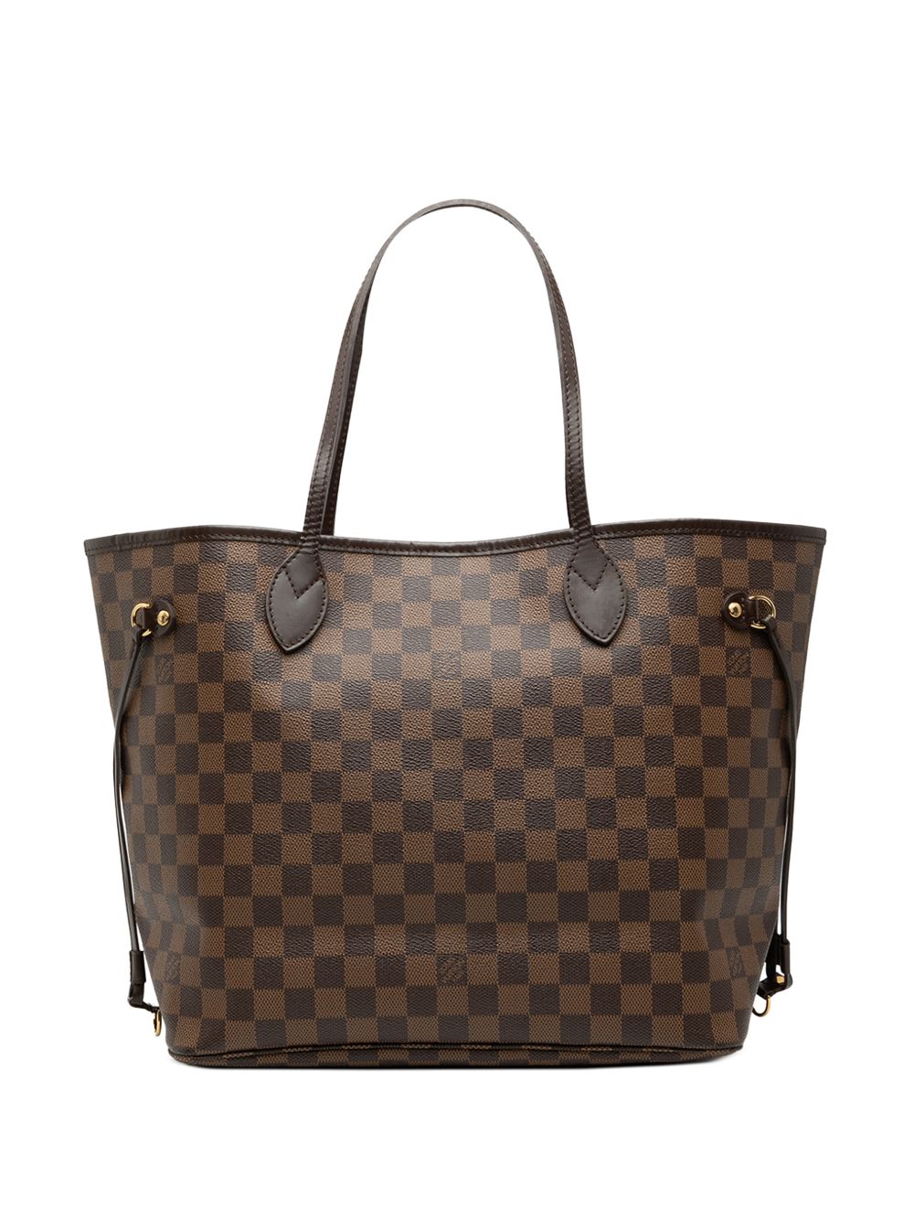2011 Damier Ebene Neverfull MM tote bag