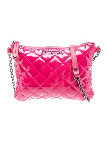 MZ Wallace Vinyl Crossbody Bag