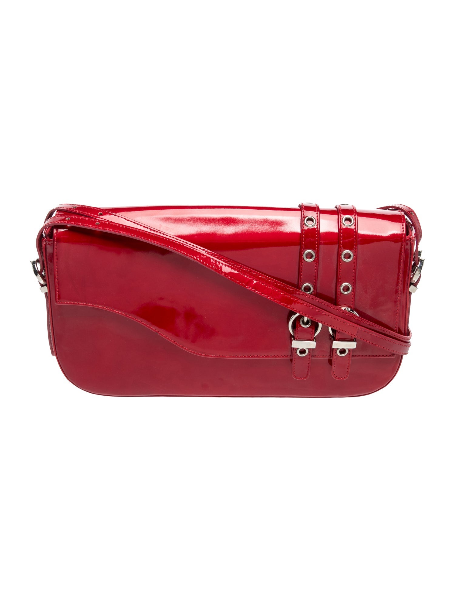 Patent Leather Shoulder Bag