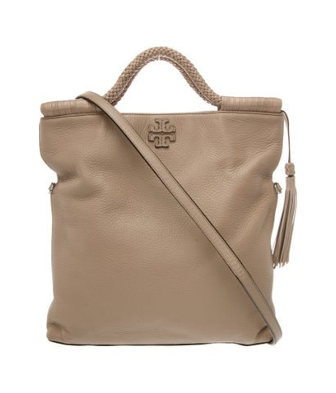 Tory Burch Burch Leather Top Handle Bag