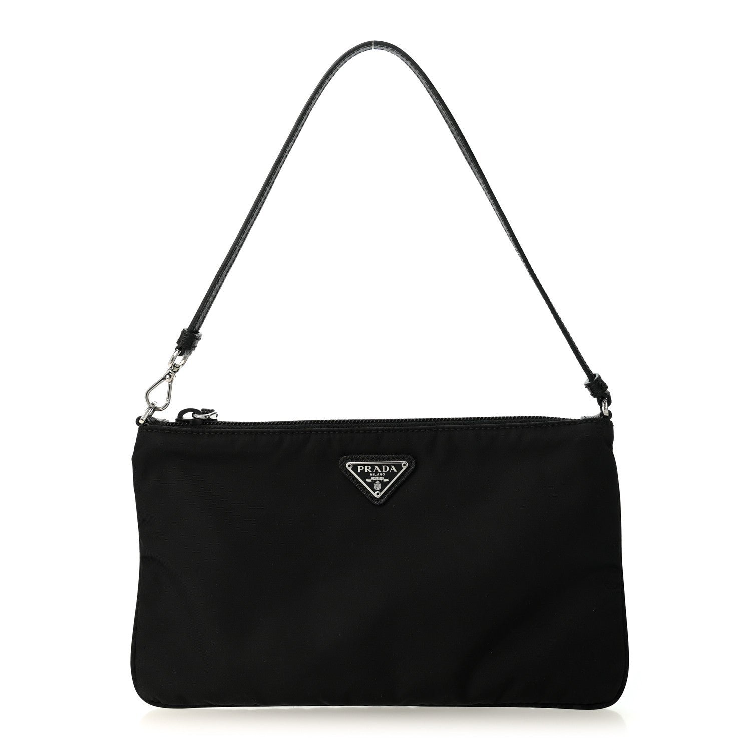 Prada Re-Nylon Vela Pouch Black
