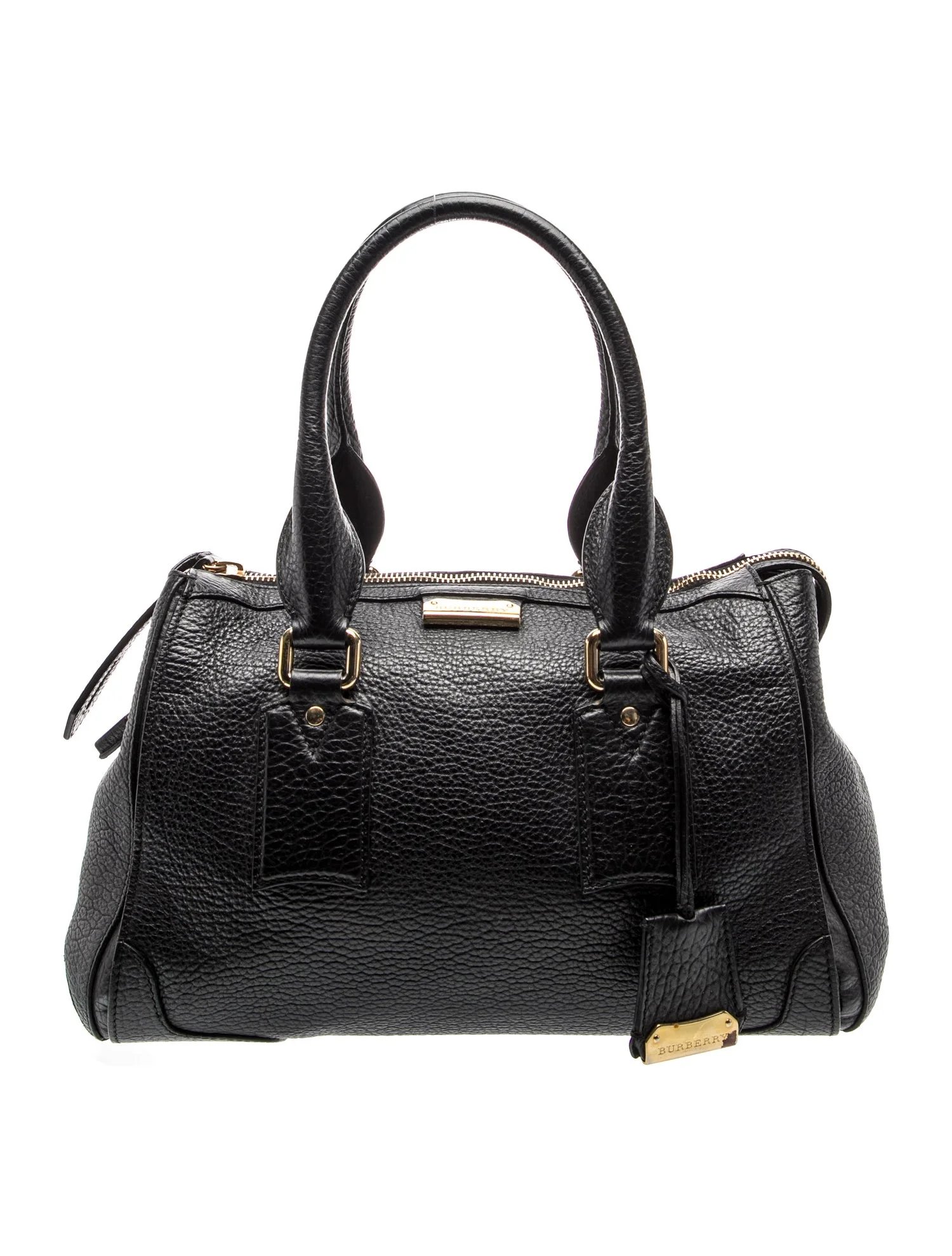 Leather Top Handle Bag