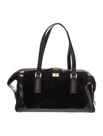 Ferragamo Leather Top Handle Bag