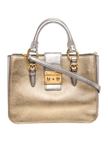 Leather Top Handle Bag
