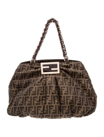 Fendi Zucca FF Shoulder Bag