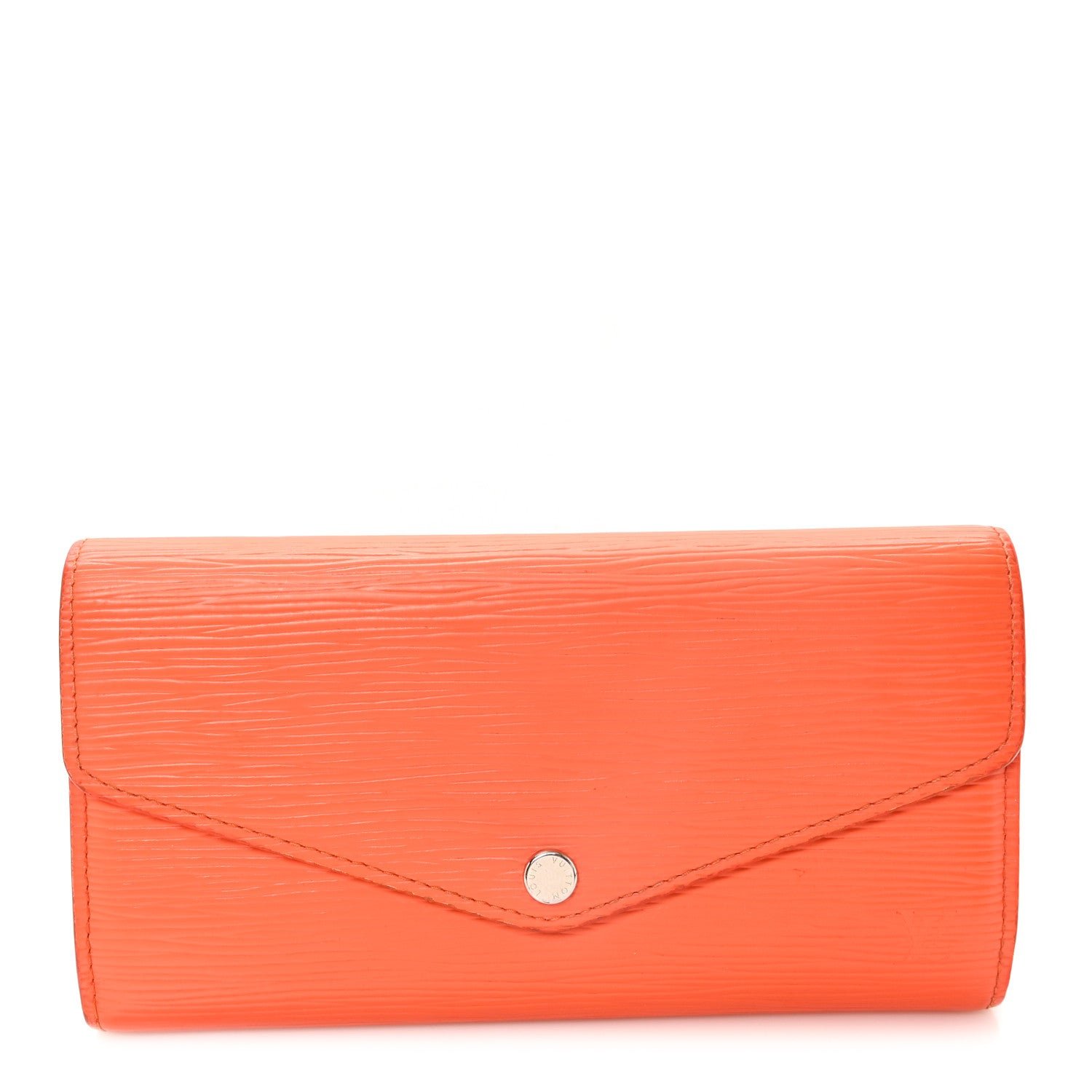 Louis Vuitton Epi Sarah Wallet NM Orange
