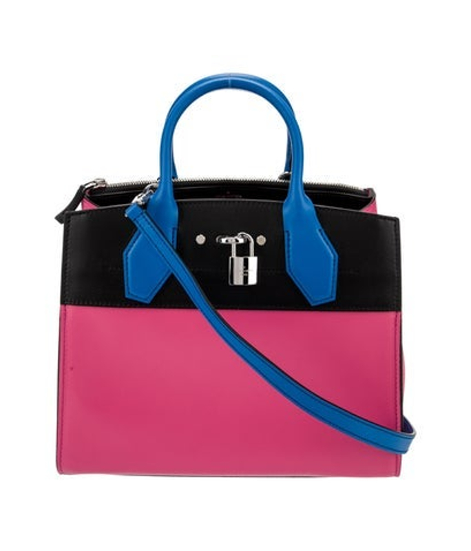 Louis Vuitton Vuitton Leather City Steamer Mm