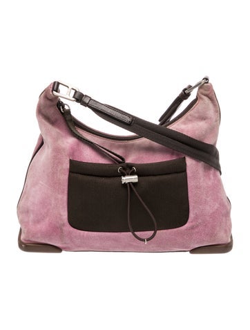 Scamosciato Suede Shoulder Bag