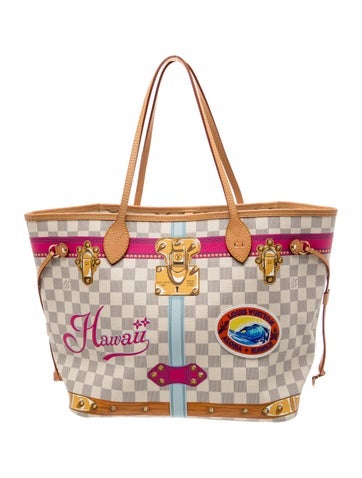 Damier Azur Neverfull w/Pouch MM